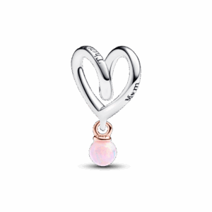 צארמ כסף ורוז Love Mum אבן אופל