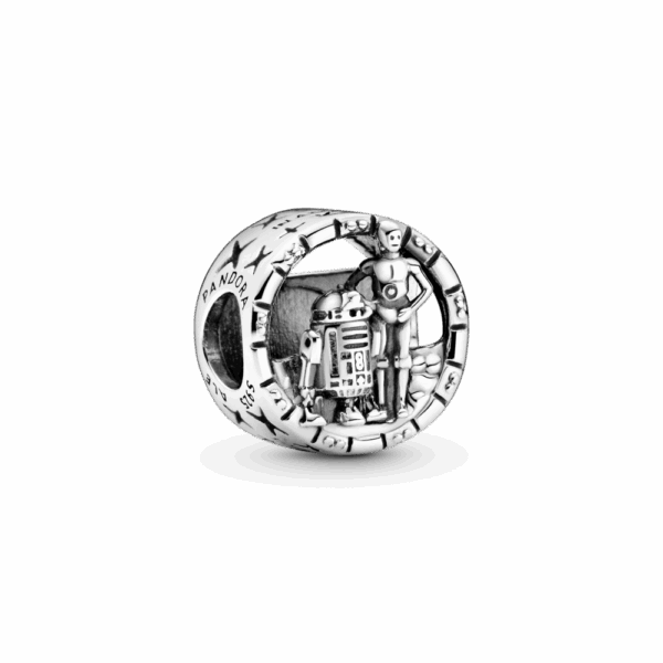 צארמ כסף C-3PO ו- R2-D2  Star Wars