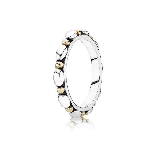 Silver ring, 14k