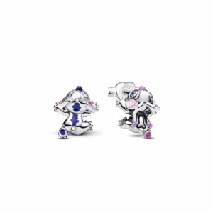 עגילי כסף Stitch  Angel דיסני