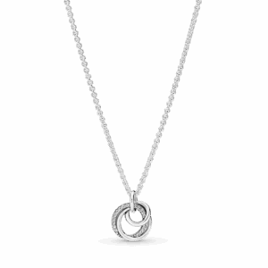 שרשרת כסף תליון המשפחה תמיד מאוחדת