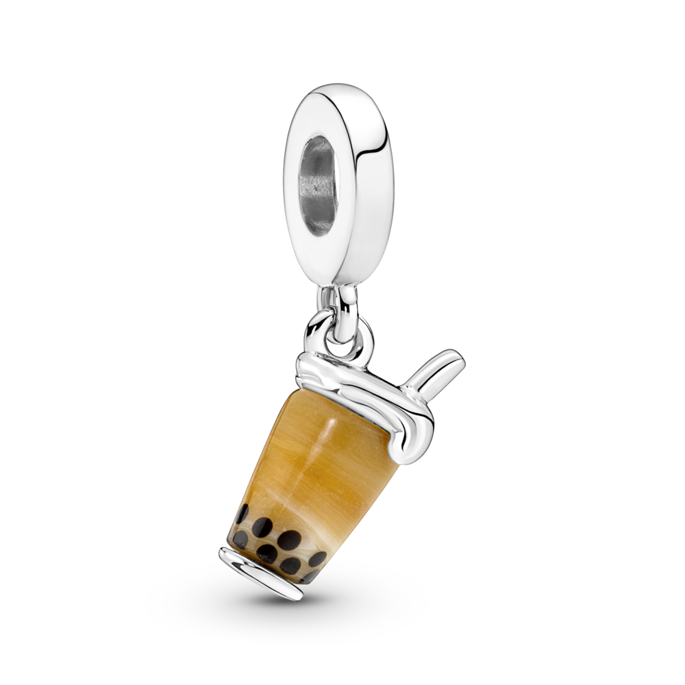 תליון כסף Bubble tea
