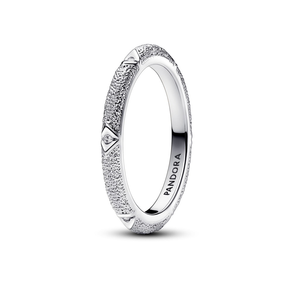 טבעת טקסטורה ME כסף