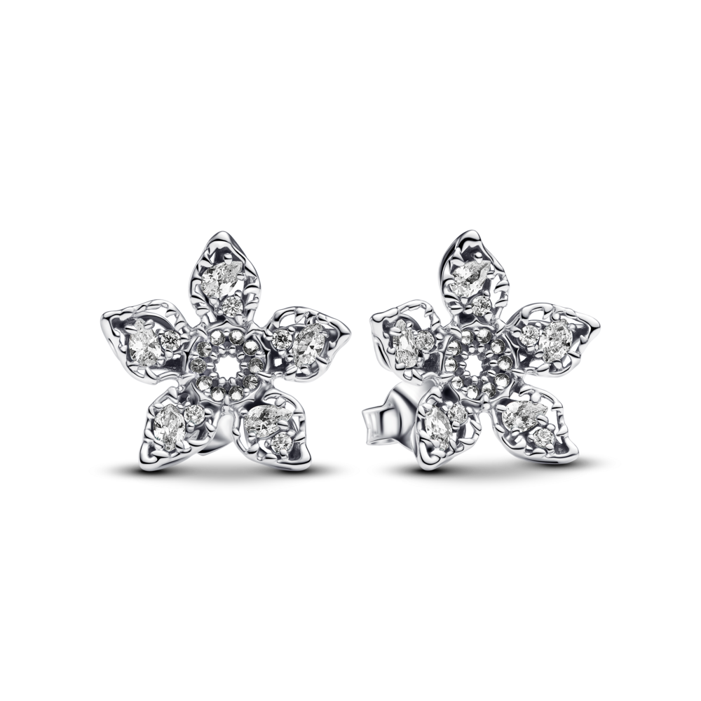 עגילי כסף צמודים Demogorgon ST