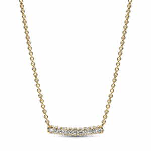 שרשרת ציפוי זהב גלורי שיבוץ פאווה