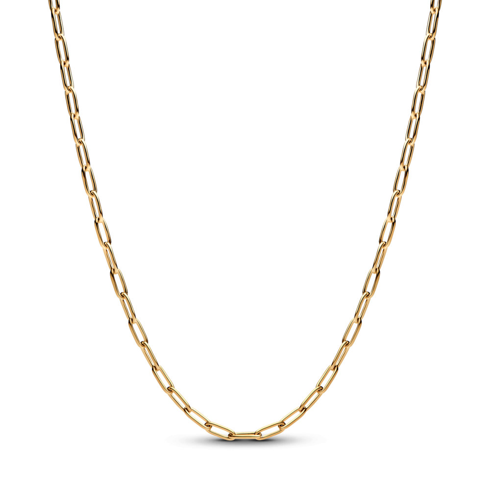 שרשרת לינקים קטנים ME ציפוי זהב