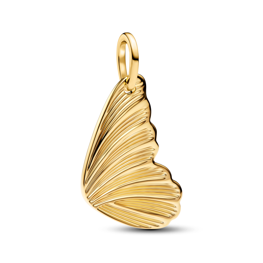 תליון כנף פרפר ציפוי זהב