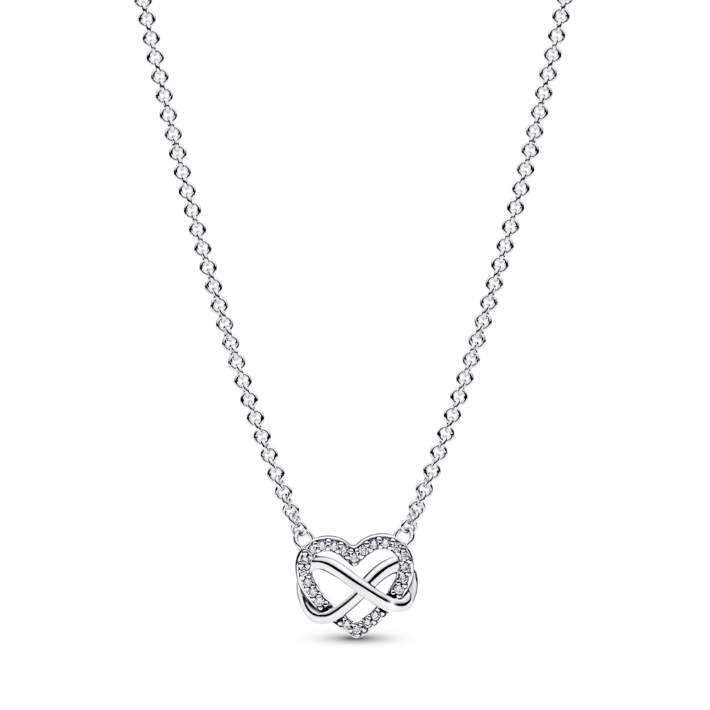 שרשרת כסף אינפיניטי לאב