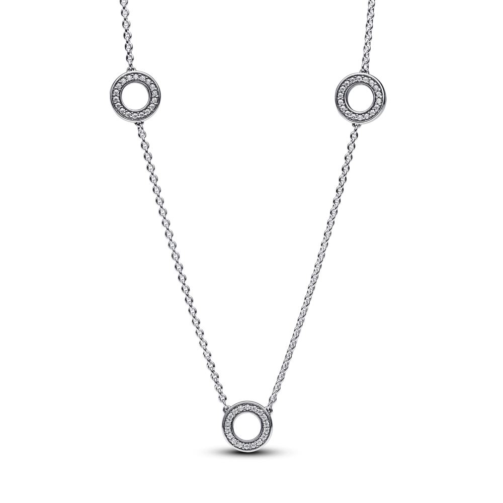 שרשרת כסף חישוקי פאווה