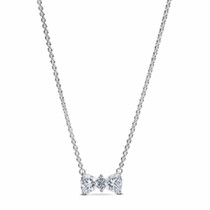 שרשרת כסף פפיון נוצץ