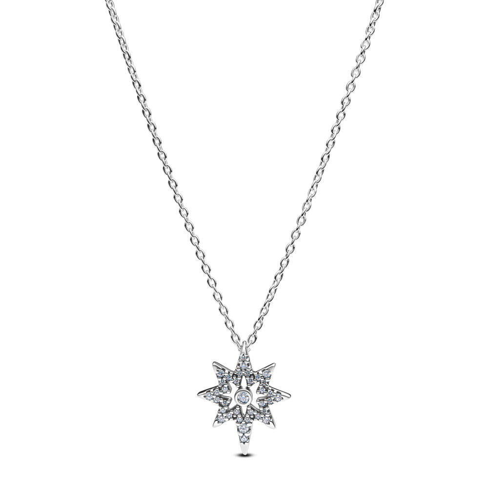 שרשרת כסף כוכב הצפון