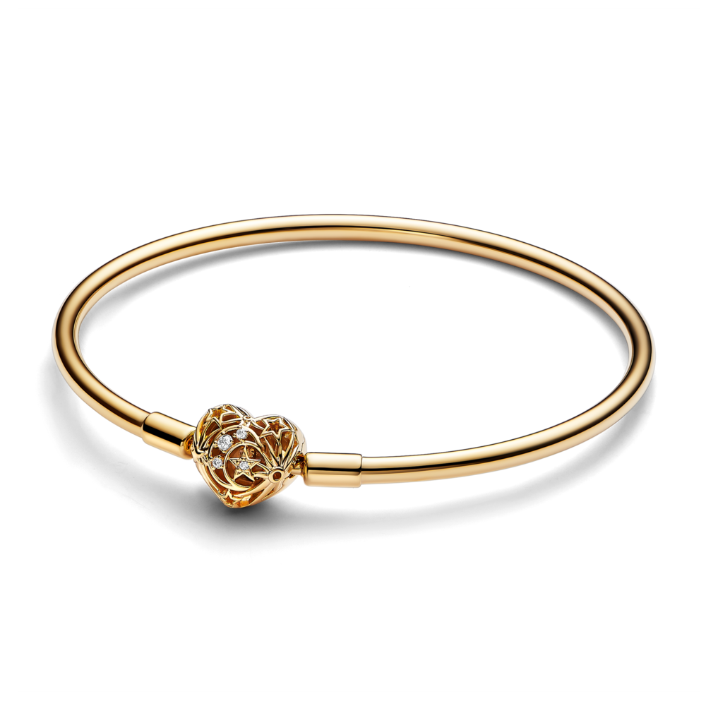 צמיד בנגל ציפוי זהב שייני לאב