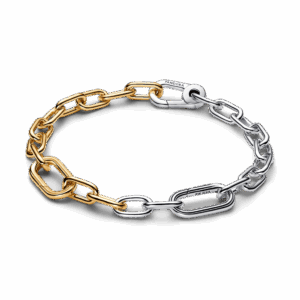 מתכת משולבת כסף וציפוי זהב 14k