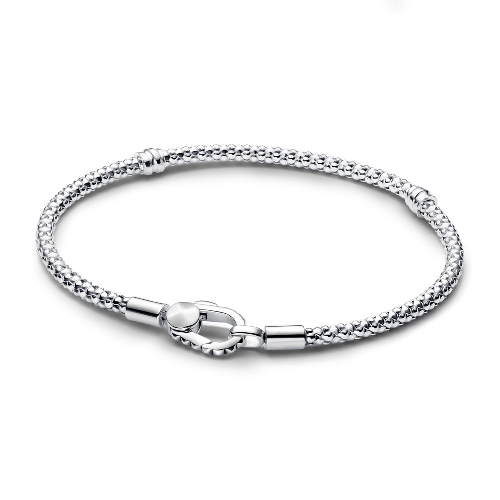 צמיד כסף מומנטס סוגר קליפס