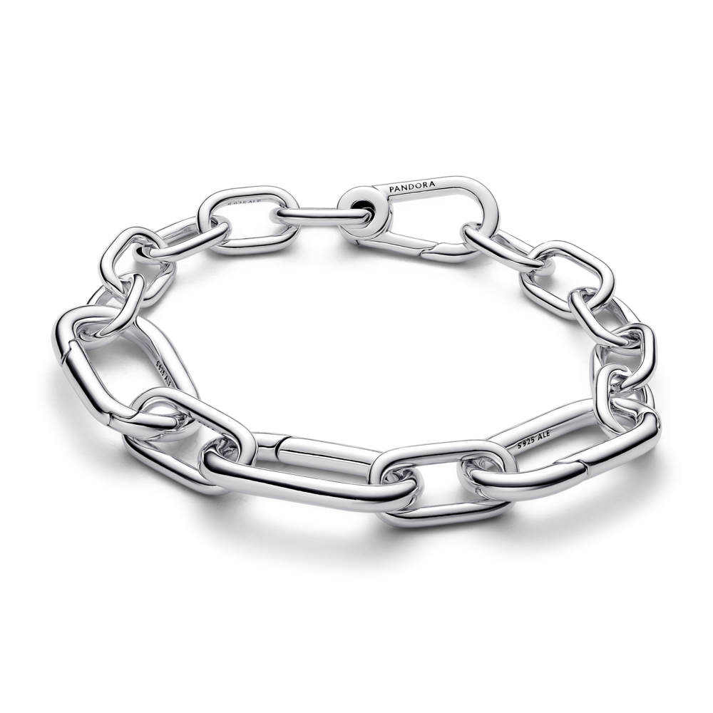 צמיד כסף ME לינקים גדולים