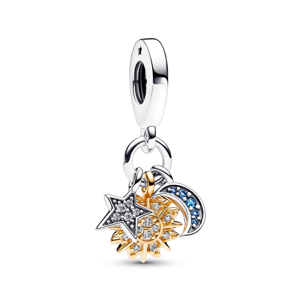 תליון כסף שייני סקיי