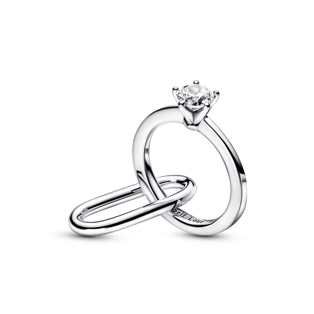 792525C01_1762249614532 דאבל לינק סטיילינג כסף טבעת אירוסין ME