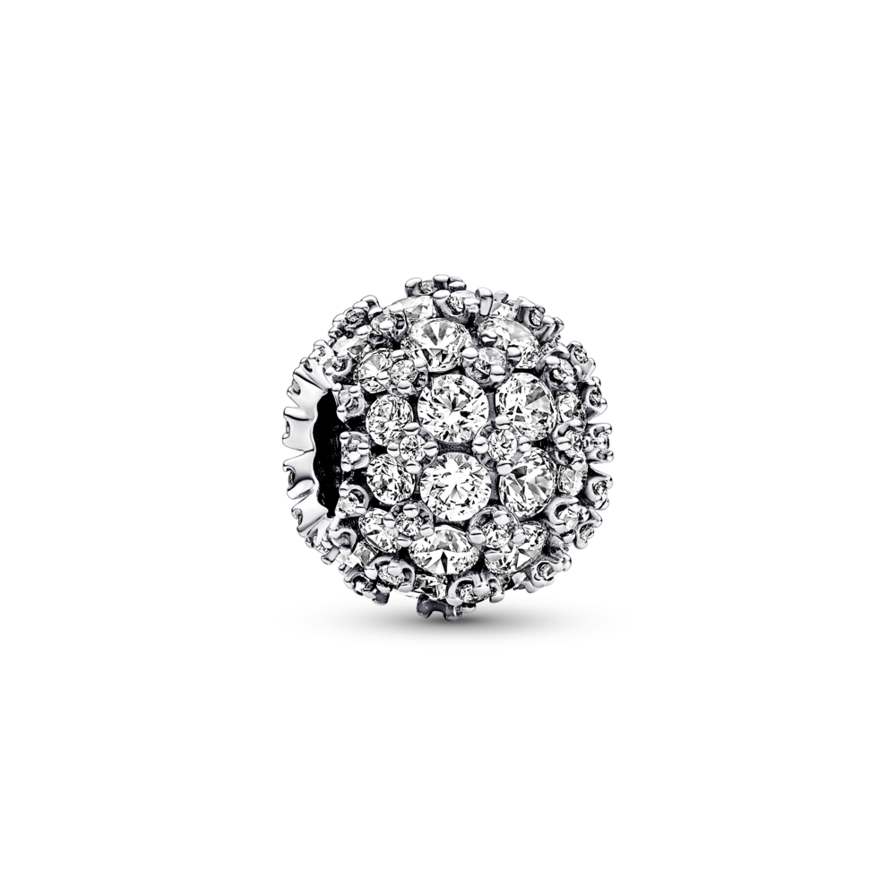 צארמ כסף עיגול פאווה