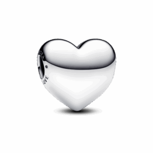 צארמ כסף לב גדול ניתן לחריטה