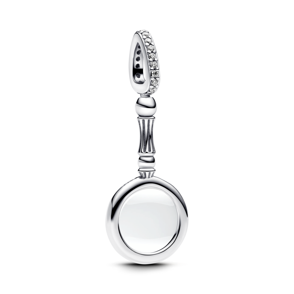 תליון כסף זכוכית מגדלת