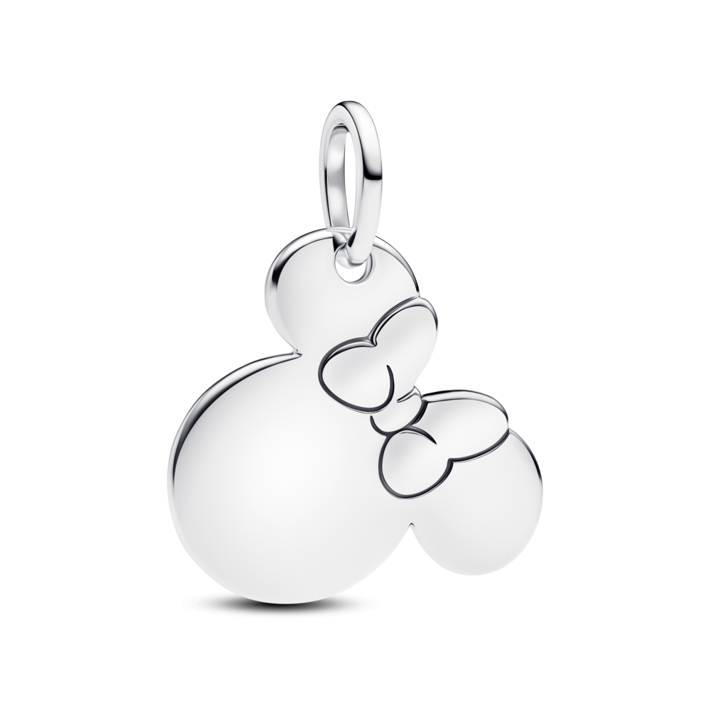 תליון כסף דיסני מיני מאוס ניתן לחריטה