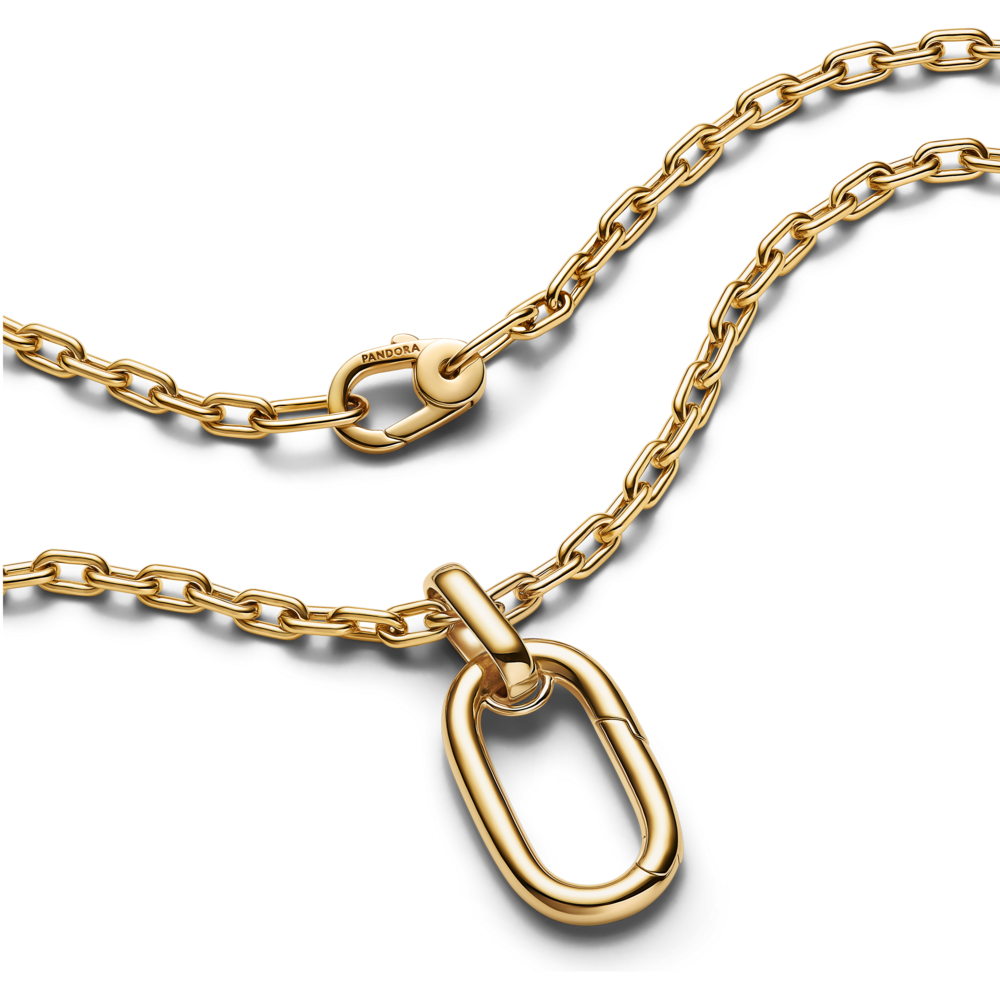 סט שרשרת תליון ומדליון חצים בציפוי זהב