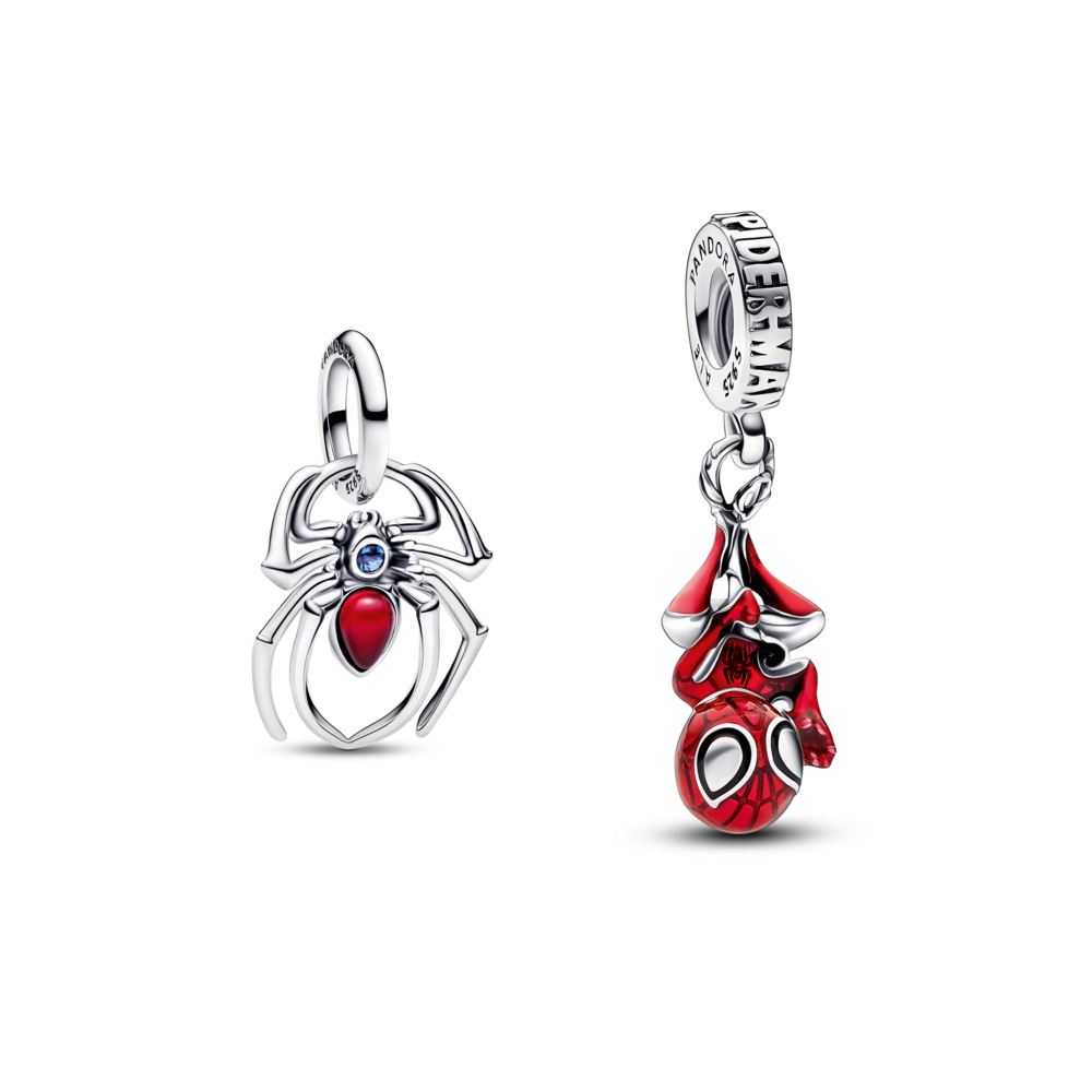 סט זוג צארמס ספיידרמן