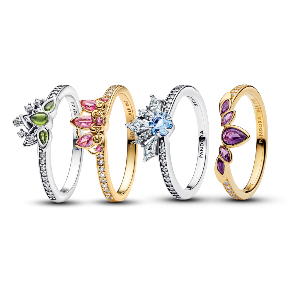 סט טבעות נסיכות דיסני