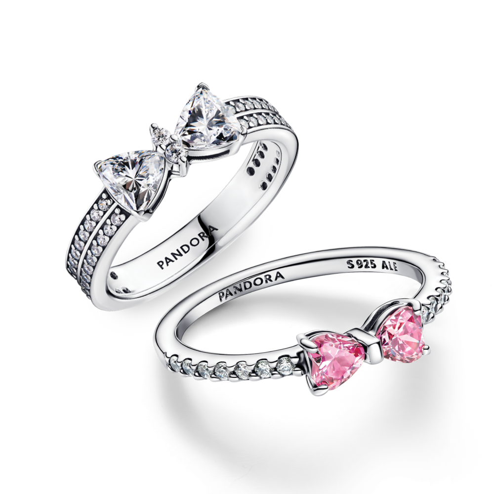 סט טבעות כסף פפיון