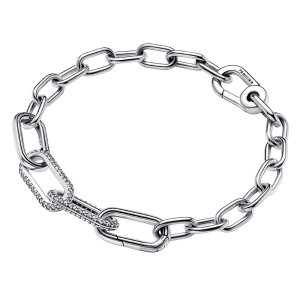 סט צמיד כסף לינקים ודאבל סטיילינג ME